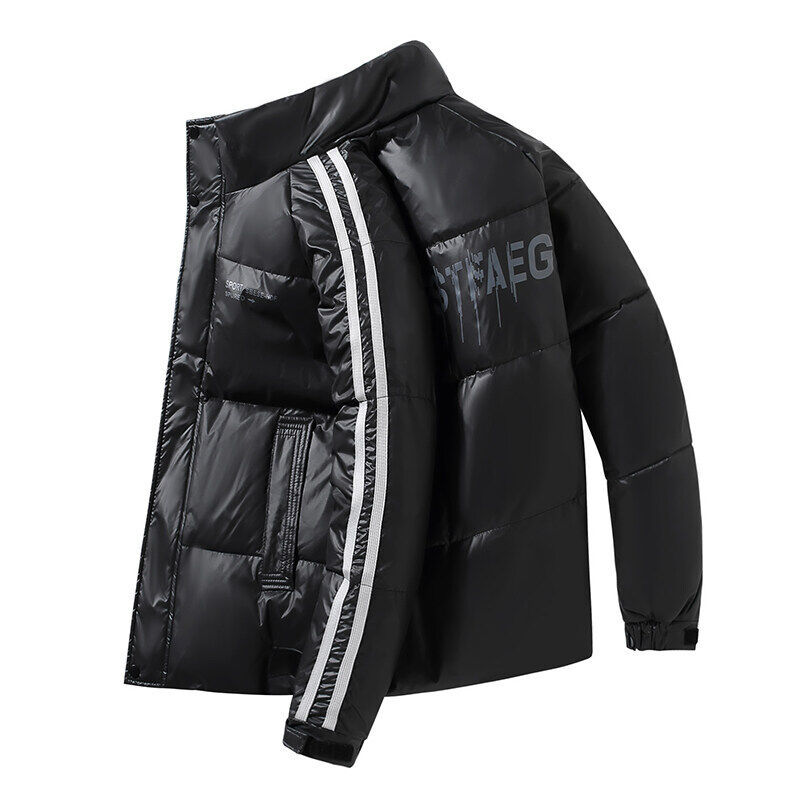 2024 Nieuwe herfst- en winterdonsjas voor heren, warme witte eendendonstrend, verdikte donsjas met opstaande kraag_voghion.com