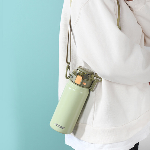 New large insulated cup 600ML Dodge sports insulated kettle 316 stainless steel large capacity outdoor water cup