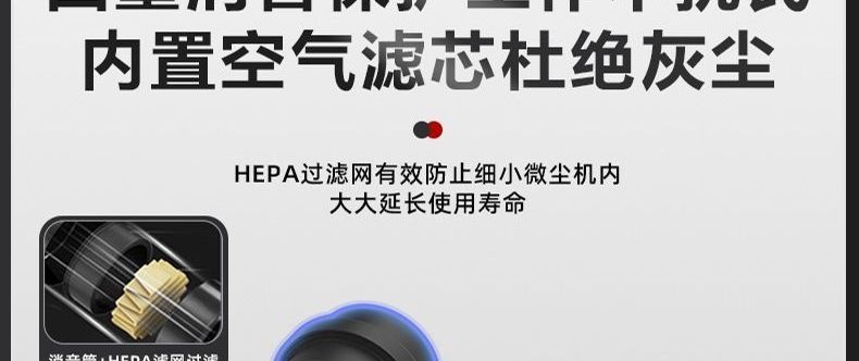 New air pump, air compressor, oil-free, silent, high-pressure air pump for woodworking, auto repair, and spray painting