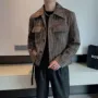 新款秋冬季翻领男士夹克