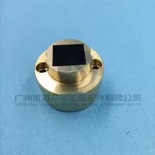 海德堡印刷配件CD74 XL75收纸铜套 L4.014.614 收纸铜块 收纸铜座