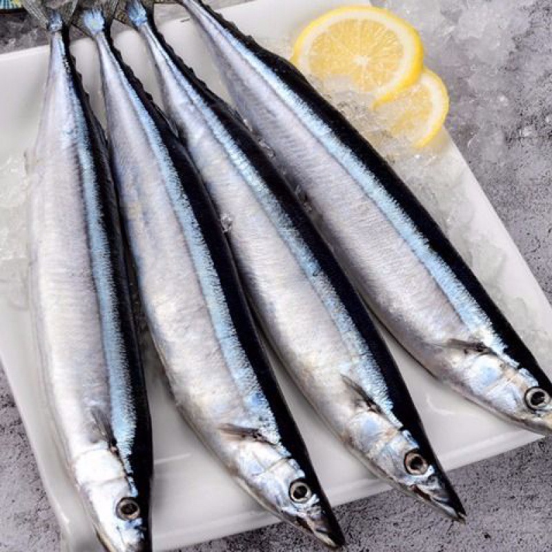 秋刀鱼鲜新鲜冷冻深海海鲜烧烤食材日式秋刀鱼鲜活水产海鱼厂批发