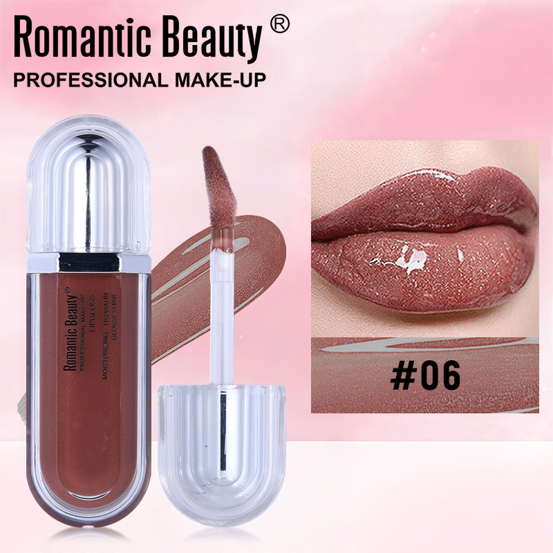 Esmalte labial perla transfronterizo espejo duradero brillo de labios líquido líquido líquido de color no es fácil de desvanecerse maquillaje de color mujer
