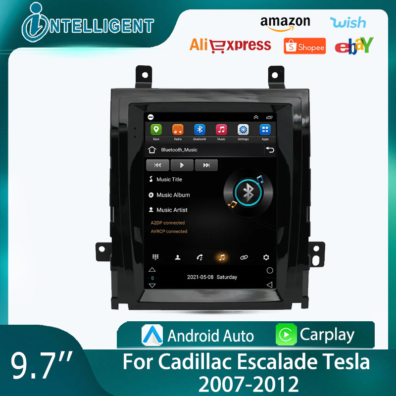 Suitable for Cadillac 07-12 9.7 inch vertical screen central control large screen Android GPS car navigation all-in-one machine Suitable for Cadillac 07-12 9.7 inch vertical screen central control large screen Android GPS car navigation all-in-one machine