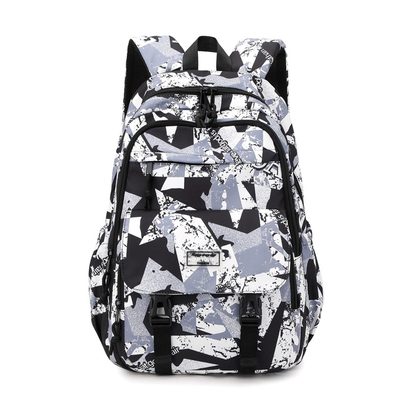 Peces naturales niños estudiante de la escuela primaria mochila de gran capacidad mochila chica reducción de carga bolsa de escuela de protección de la columna vertebral