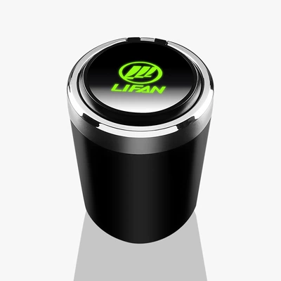 Car ashtray Xuanlang 320 520 x - lifanlong-glass-luminous-logo-one-click-opening-large-capacity