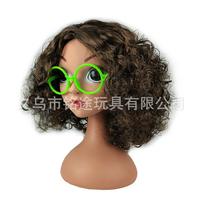 Magic Full House party Mirabel Wig glasses ENCANTO Party Dress festival party Wig