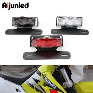 Suitable for Suzuki Drz400E S Sm Fender Eliminator License Plate Bracket Led Brake Light Short Tail License Plate Holder