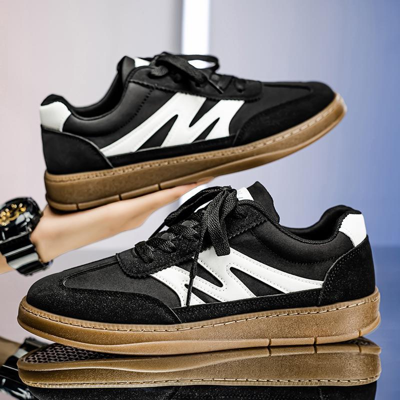 2025 primavera y verano nuevos zapatos de hombre de entrenamiento alemán de cuatro estaciones, zapatos casuales de moda de corte bajo de moda, zapatos Forrest Gump de todo fósforo, explosión en vivo