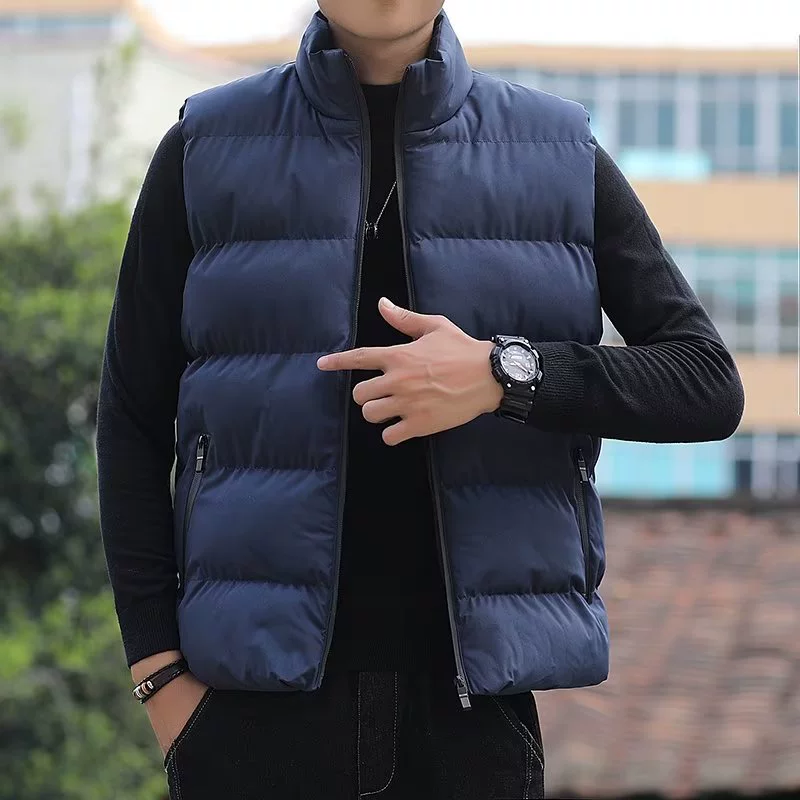 Японский модный тренд жилет, пуховик, slim fit