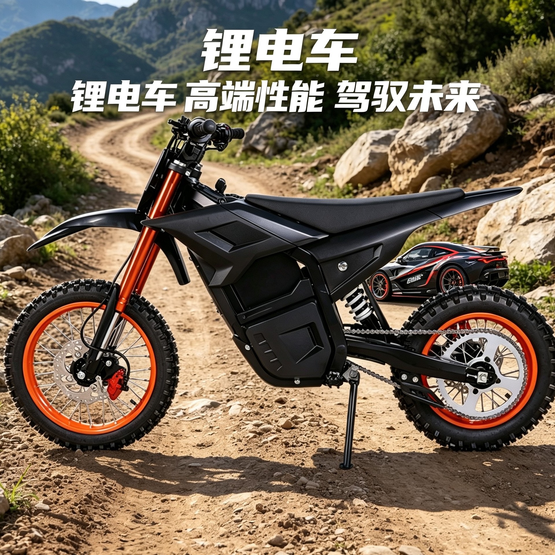 Electric off-road vehicle 48V lithium battery motorcycle 2000W off-road vehicle outdoor all-terrain beach vehicle cross-border
