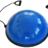 Blue air pump on lanyard