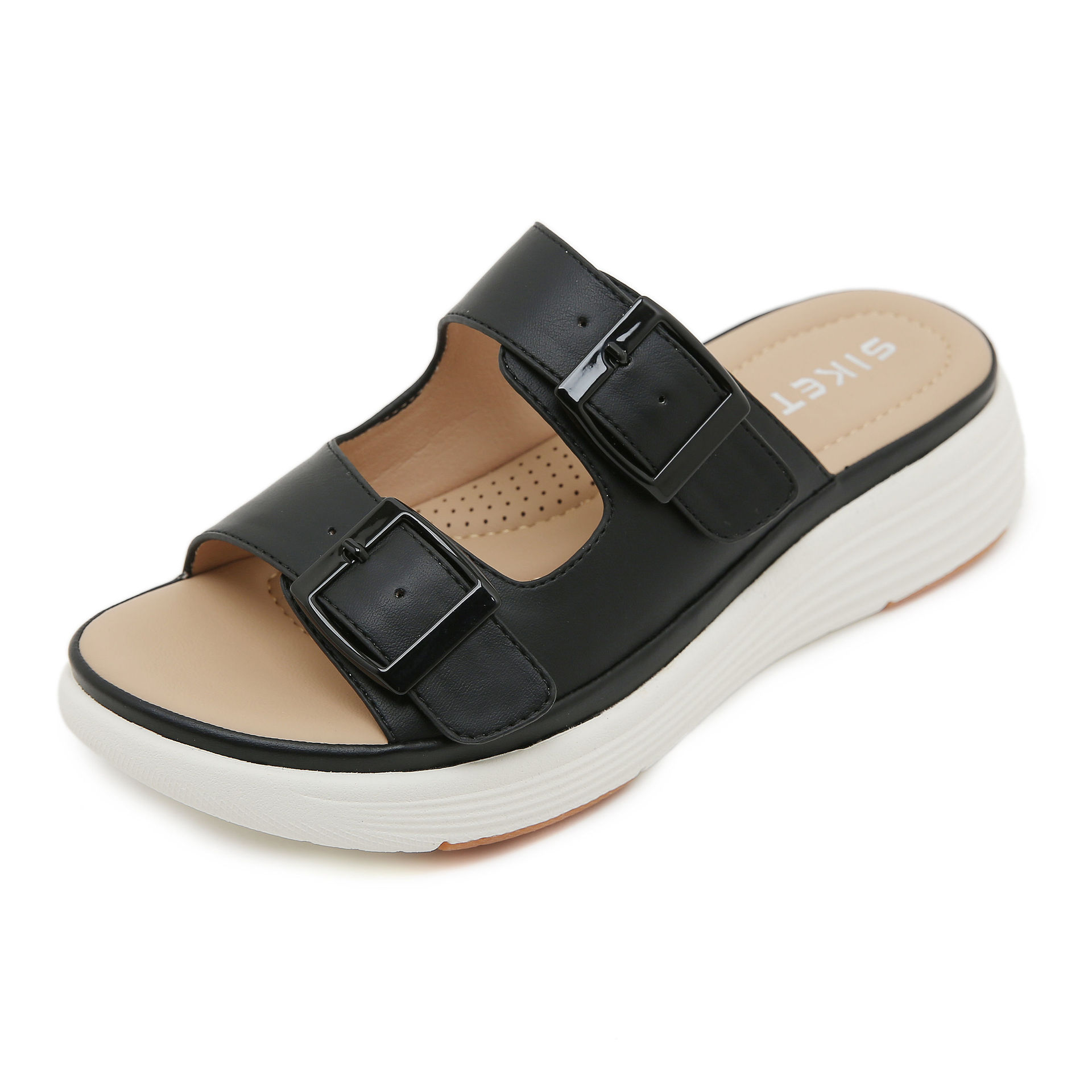 V360 - 7 Amazon nuevo 2025 Europa y los Estados Unidos zapatillas frías transfronterizas de gran tamaño ligeras dulces zapatillas gruesas al por mayor