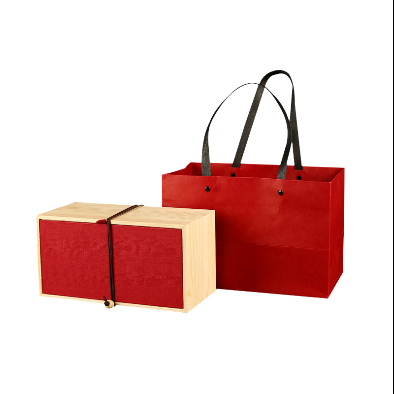 Honey Gift Box Empty Box Qiuli Gao Packaging Box Wild Honey Pastille Pine Wood Box Lining