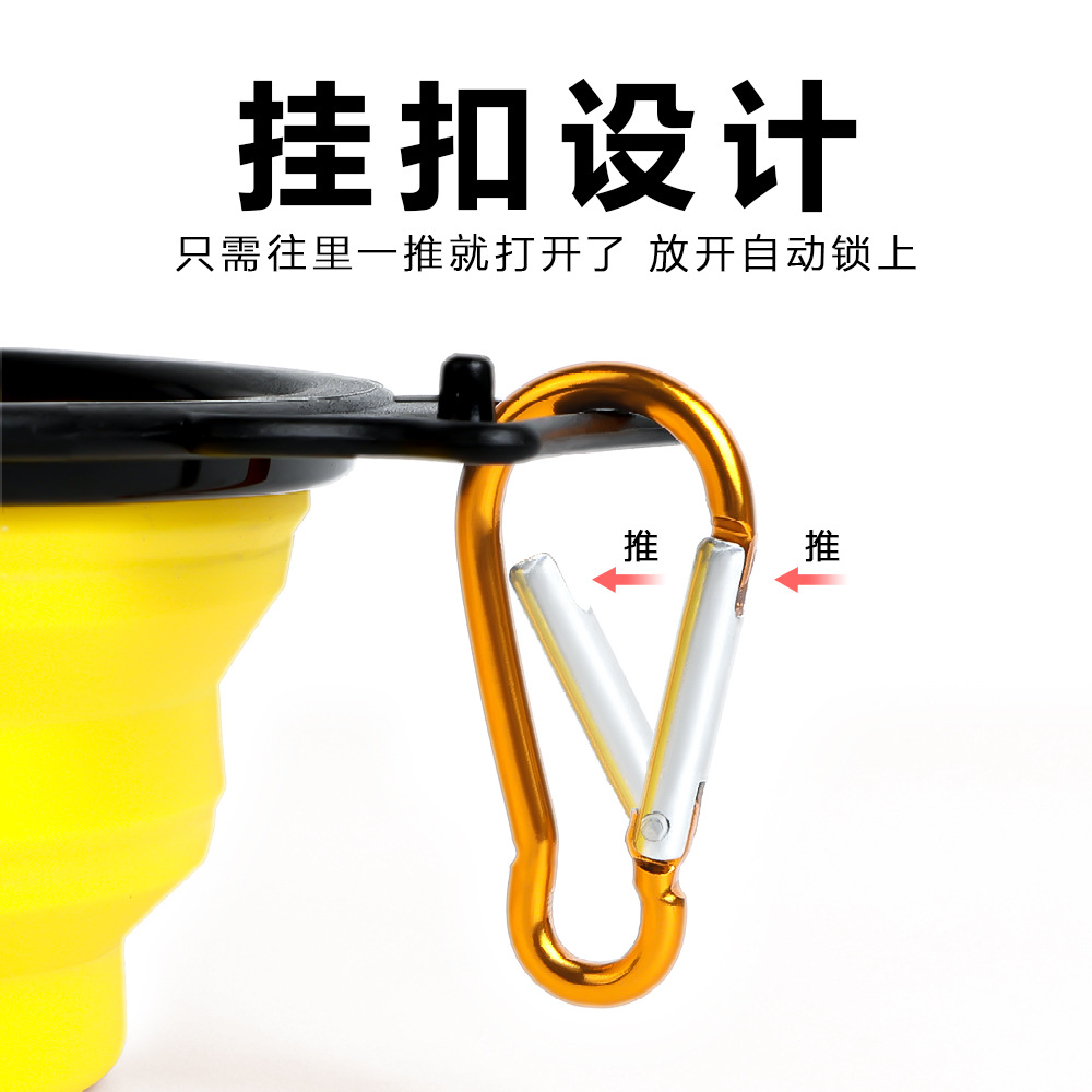 Tacos plegables de mascotas de explosión transfronteriza Tacos dobles de comida lenta Tacos de almacenamiento portátiles TPE Tacos de mascotas Tacos de perro Tacos de gato