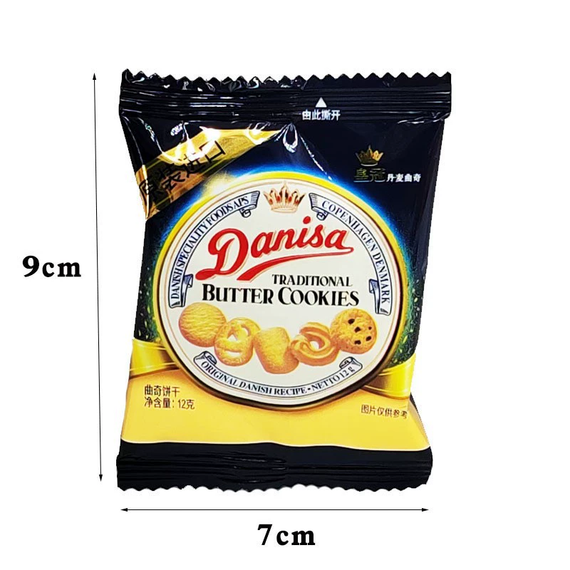 Crown Cookies Danish Cookies 72g Gift Box Souvenir Snacks Cheese