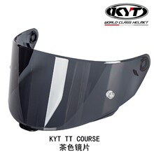 KYT头盔镜片TT全盔镜片适配KYT TT COURSE头盔多个颜色可选择REVO