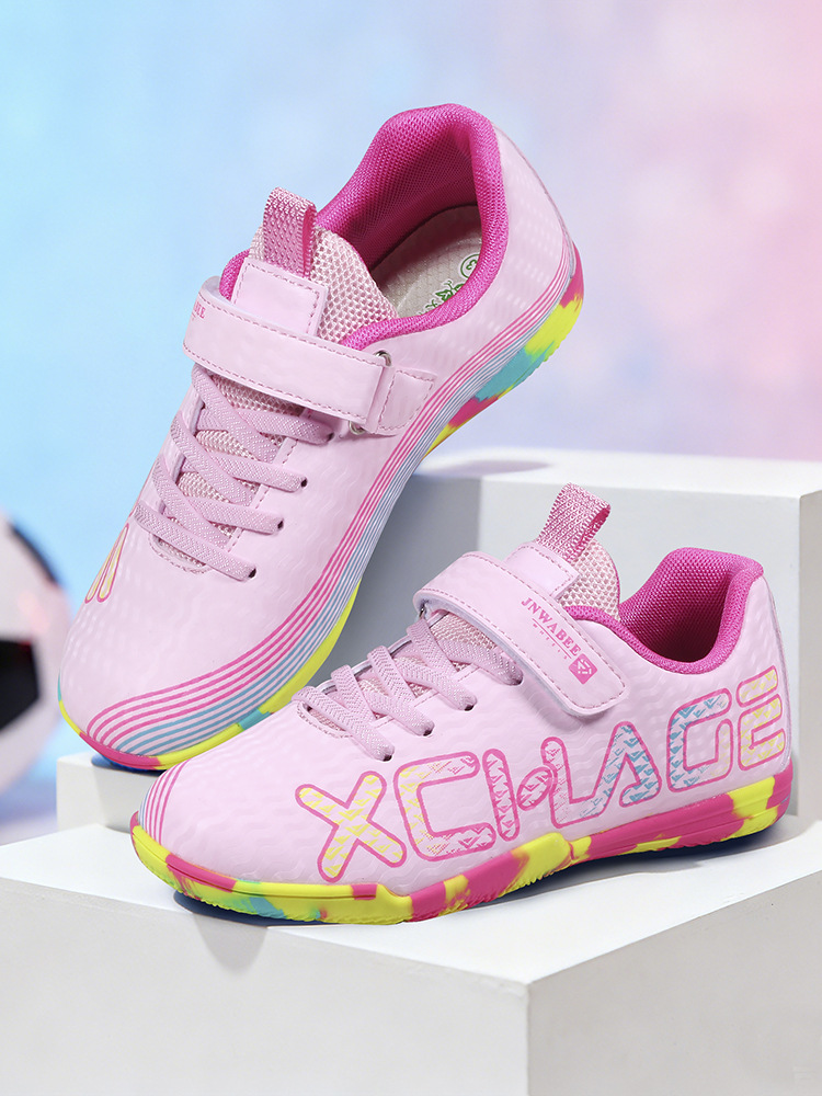 Lichtgewicht voetbalschoenen met klittenband voor jongeren_voghion.com