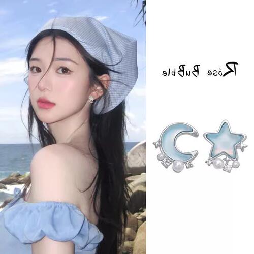 Dongju niche s925 silver needle Korean geometric fringe earrings fashionable temperament earrings for women matchy-matchy earring