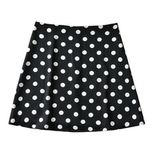 特价清仓时尚小清新波点半身裙夏季新款裙子高腰a字裙百搭半身裙