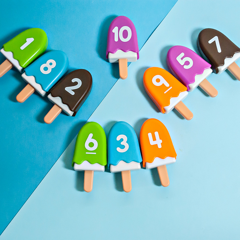 Los niños educativos digital posicle color digital juego juguetes kindergarten pequeño pensamiento matemáticas color iluminación Juguetes