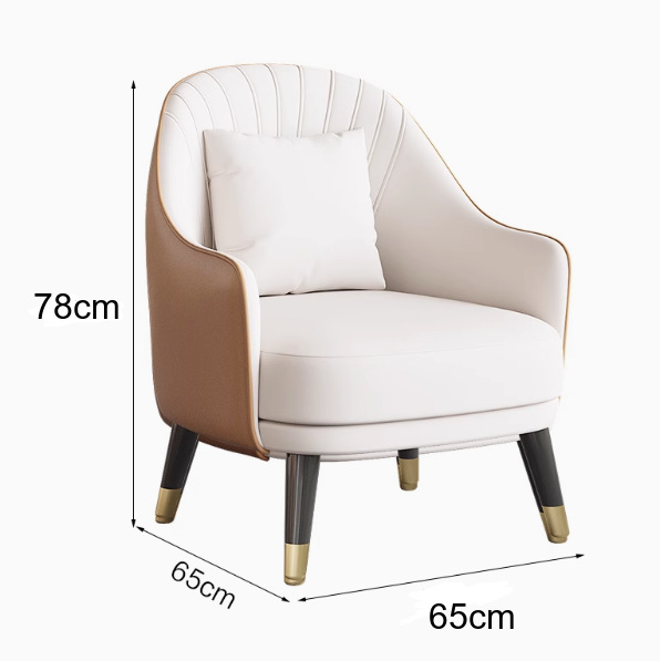 Una silla individual (caqui)