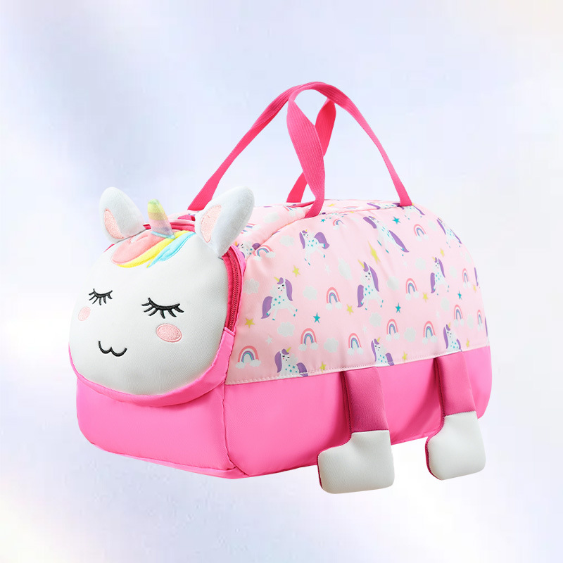 2026 bolsos de mano para niños transfronterizos de gran capacidad de viaje casual bolso de hombro bebé impresión de dibujos animados bolso de mochila para niños