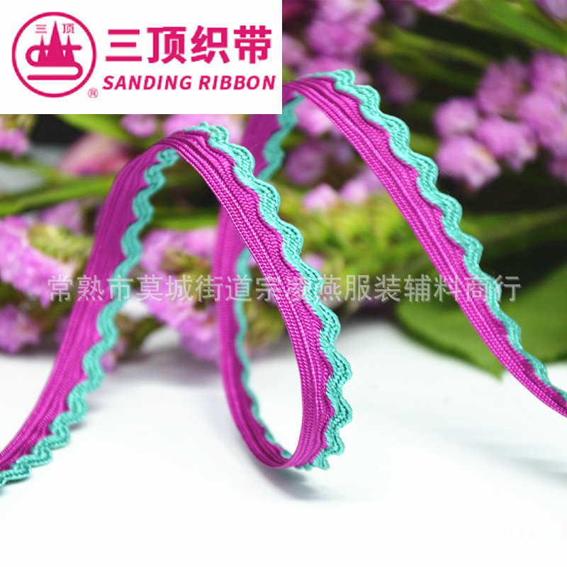 新品子母带家纺靠枕被子抱枕专用镶边滚边子母带绳金银丝子母带