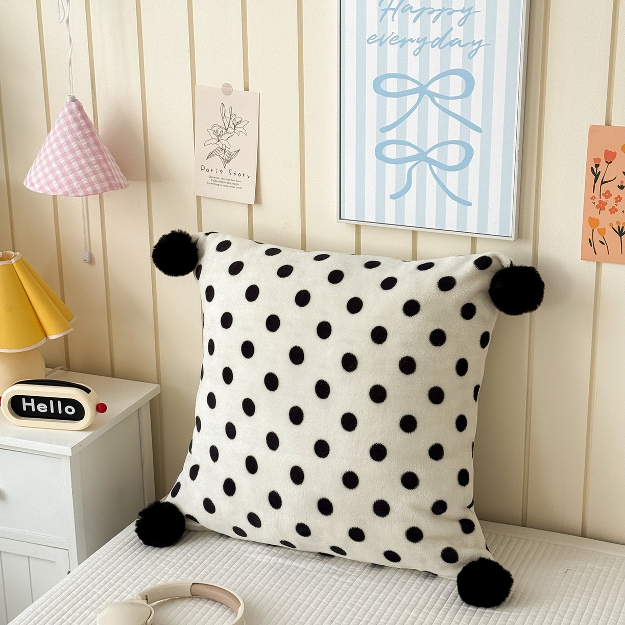 Nuevo estilo simple de almohada de cabello de vello para la sala de estar almohada de respaldo corta de arena para el hogar simple cojín sobre la oficina en el viento