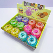 X 甜甜圈起泡胶24入 高透M胶加料水晶泥 珠子花片史莱姆批发好卖