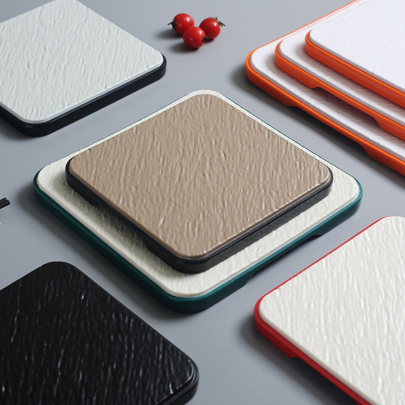 Melamine Plate Rice Bowl Square Plate Japanese Tableware Set Western Food Flat Plate Restaurant Barbecue Sushi Flat Plate Commercial Melamine Plate Rice Bowl Square Plate Japanese Tableware Set Western Food Flat Plate Restaurant Barbecue Sushi Flat Plate Commercial