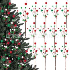 クリスマス装飾ファジーボール素材パッケージ赤、緑、白混合カラーファジーボール diy 手作りファジーボール小道具