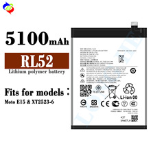 适用摩托罗拉E15/XT2523-6手机电池RL52工厂直销批发5100mah现货