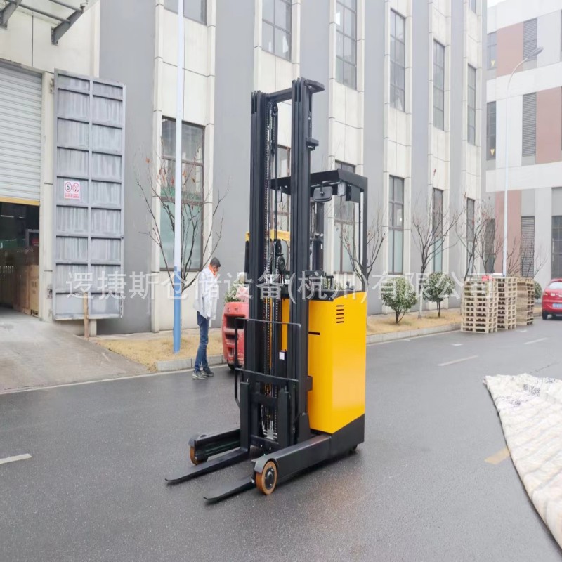 全电动前移式叉车2吨升高6m座驾式升降装卸堆垛叉车液压托盘铲车