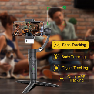 M3 Mobile Phone Stabilizer Three-Axis Anti-Shake Gimbal Handheld Shooting Live Broadcast Ai Face Tracking Remote Control Selfie Stick Cross-Border