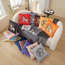 南通家纺厂家现货诚招代理天鹅绒抱枕被两用法兰绒毛毯二合一靠垫