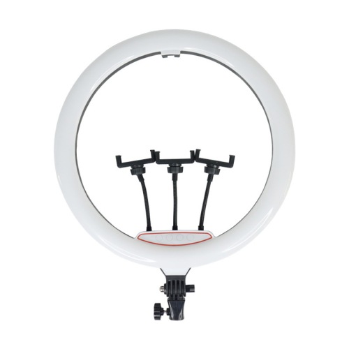 Manufacturer wholesale mobile phone live broadcast beauty photography light portable 2.1m camera tripod 18-inch ring fill light