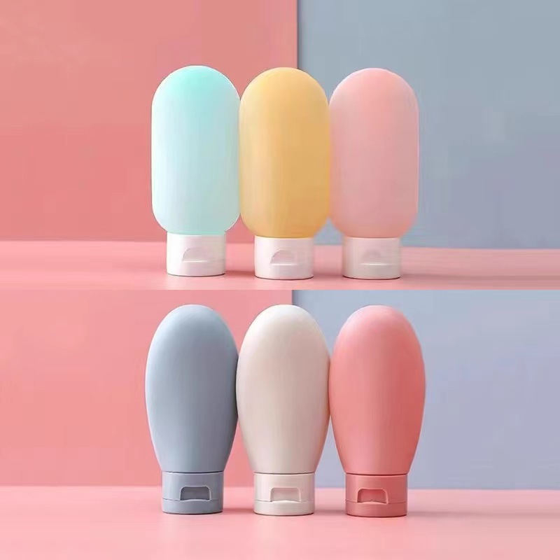 绒面磨砂旅行分装乳液瓶化妆品洗面奶护手霜洗发水软管翻盖分装瓶