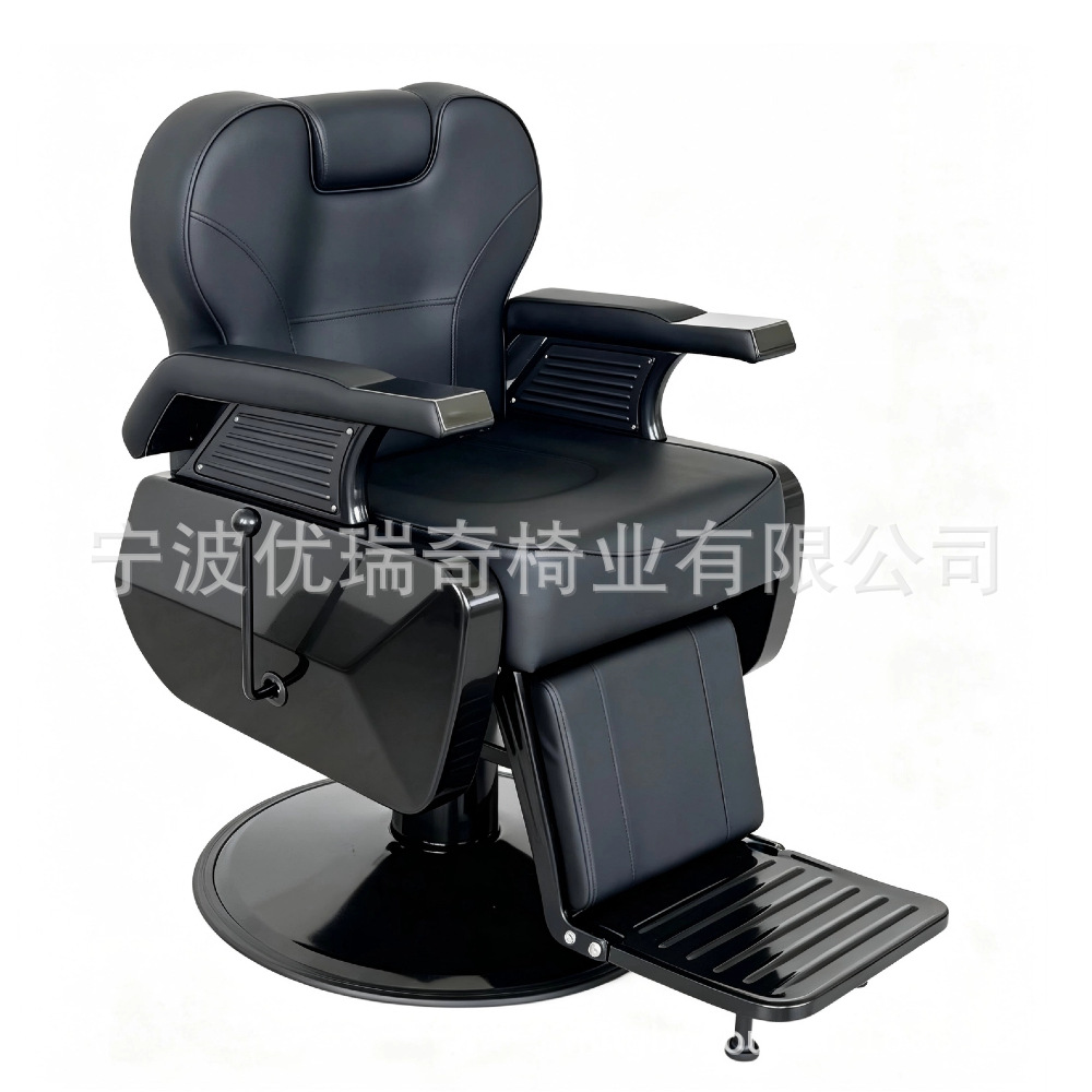 Silla de barbero de oro hidráulica silla de barbero de hombre silla de elevación silla de corte de pelo silla de corte de pelo silla de belleza silla de fábrica