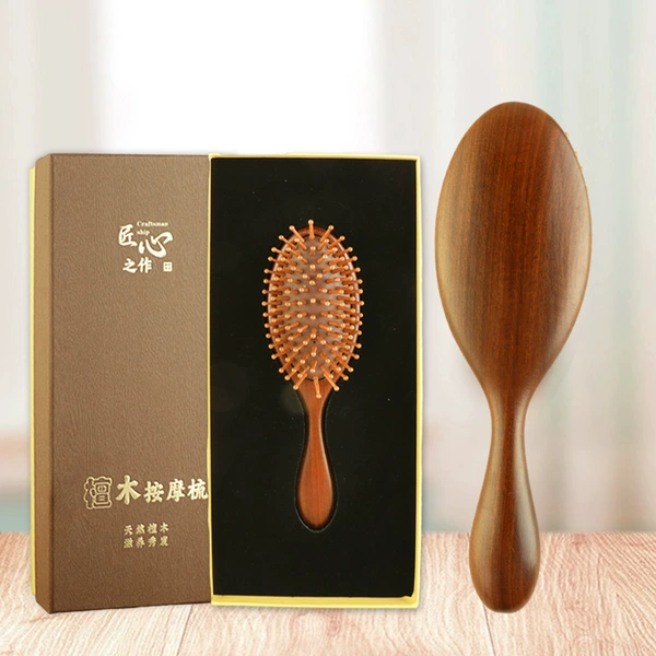 Large oval air cushion comb + gift box gift bag