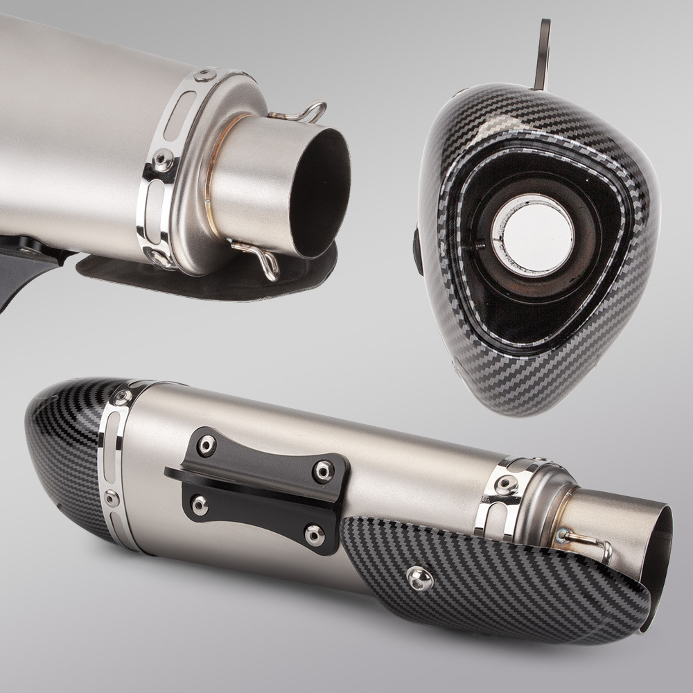 Motorcycle Feizhi 250 Fz25 Fzs250 Special Front Exhaust Pipe Tail Muffler Non-Destructive Installation