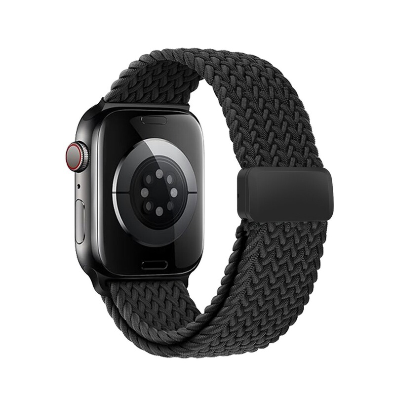 Applewatch10 ナイロン編組磁気時計ストラップ Apple iwach9876 Ultra SE 時計ストラップに適しています。|undefined
