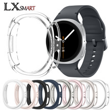 适用三星watch8 镂空保护壳 Watch ultra PC半包磨砂镂空手表壳