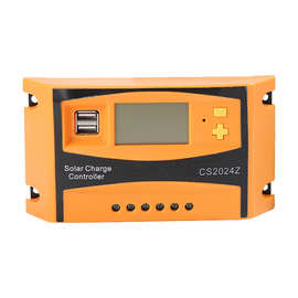 CS外贸款12V24V20A30A太阳能充电控制器LCD光伏发电太阳能控制器