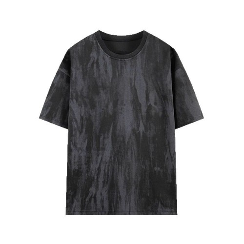 Men's Summer Fashion Brand American Heavyweight Half Sleeve Loose High-end Casual Short Sleeve T-shirt 