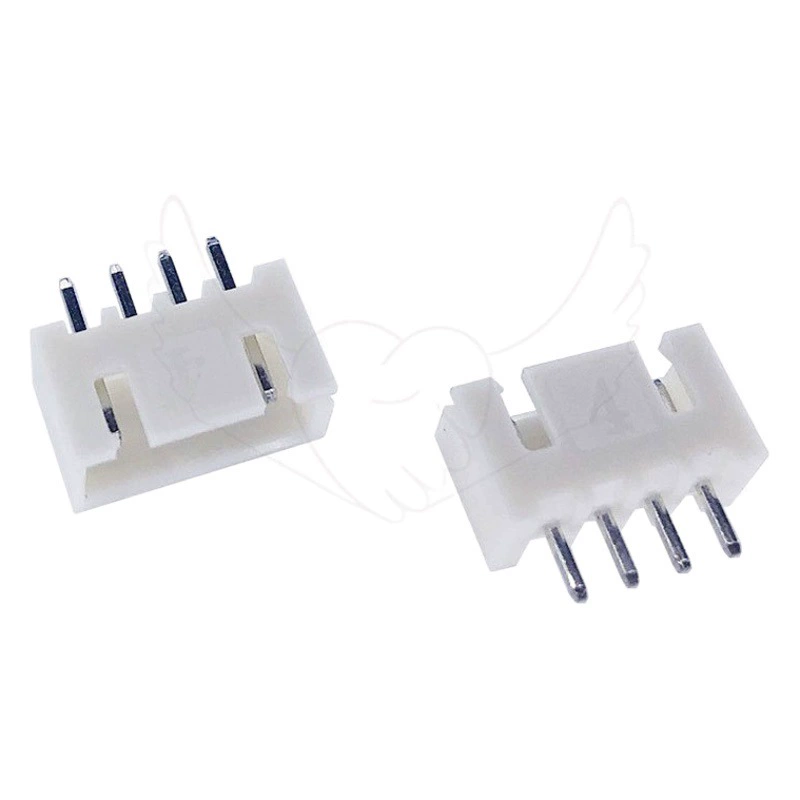 Экологичный разъем XH2.54, 2-16 контактов, белый пластиковый корпус, прямой, шаг 2.54 мм, клеммная колодка