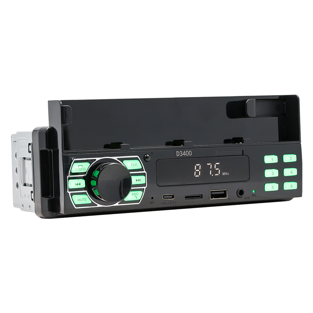 Coche reproductor MP3 soporte Bluetooth posicionamiento coche manos libres Tarjeta sin pérdida música radio todo-en-una máquina