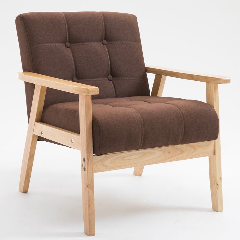 Café Sofá de recepción de negocios Negociación sala de estar Oficina Sofá de madera simple Sofá de oficina image 16