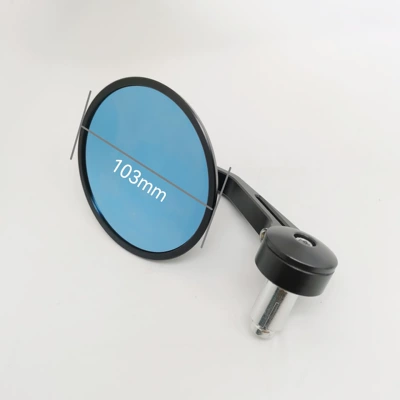 Enlarged CNC all-aluminum hand: Motorcycle rearview mirror