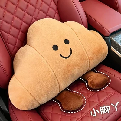 and Cute Croissant Car: Headrest